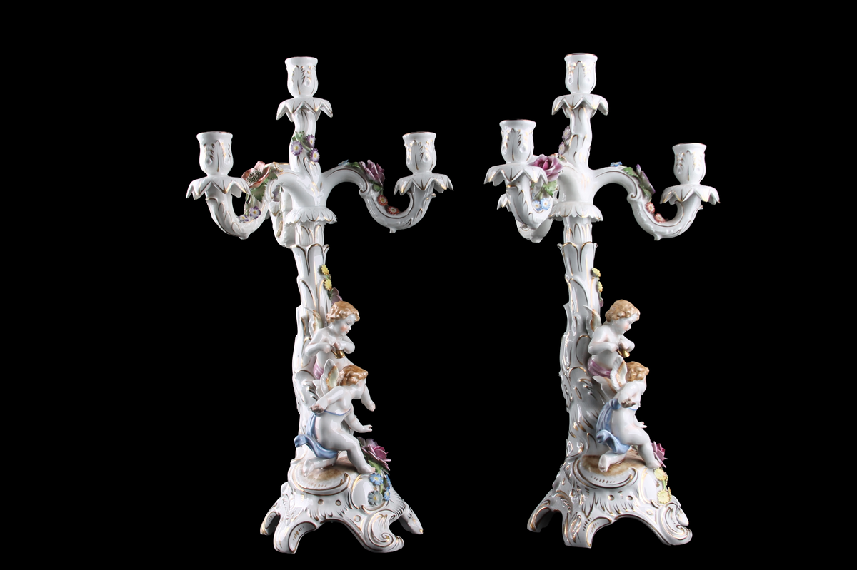 Par Candelabros Von Schierholz