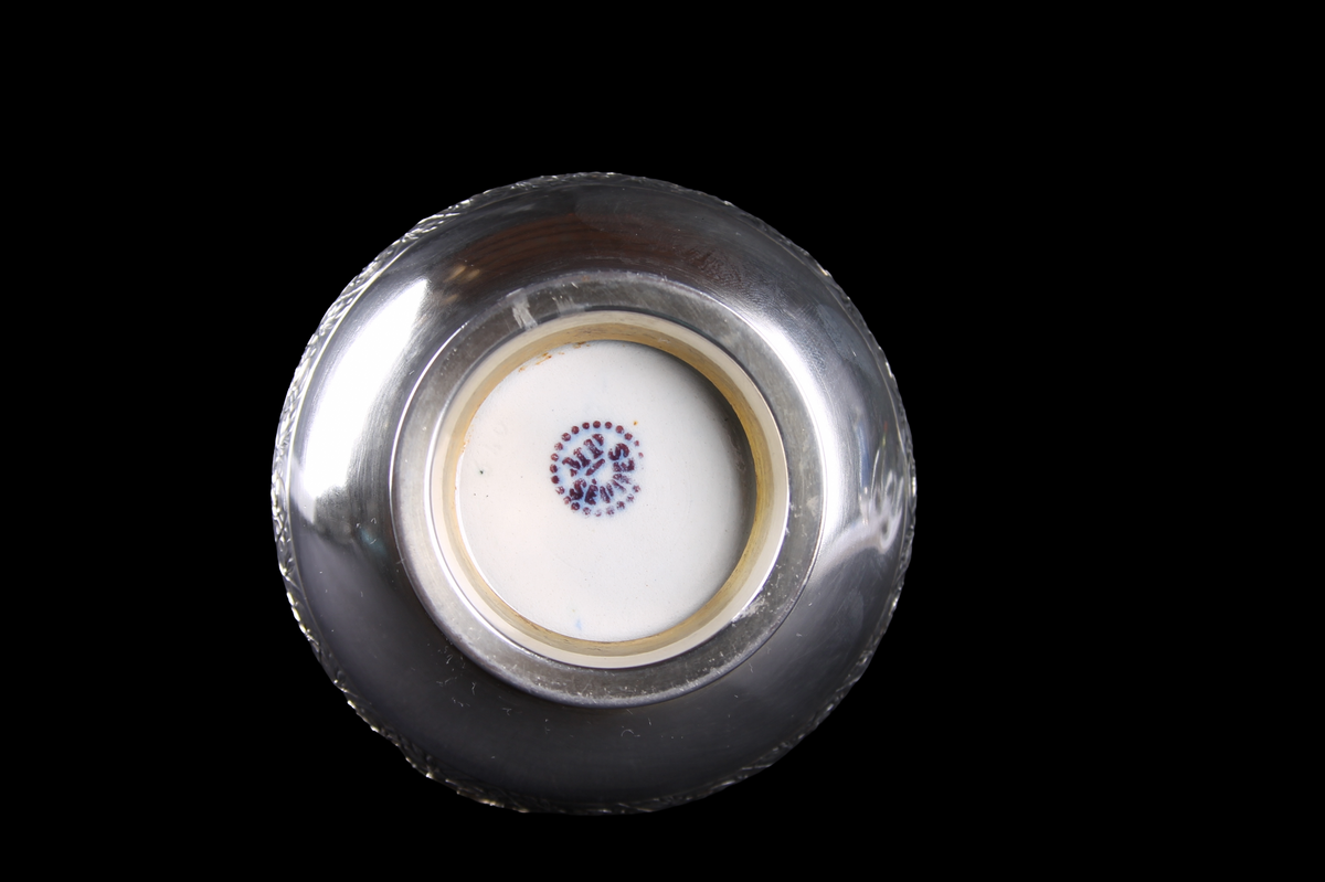 Par Floreritos Maisen Porcelana Sèvres