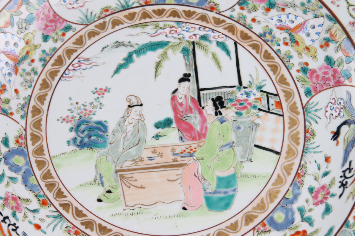 Plato Porcelana China Siglo XIX