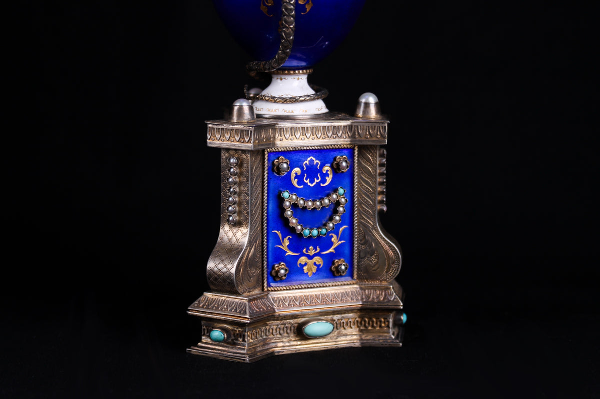 Reloj Huevo Azul (Casa Habsburgo)